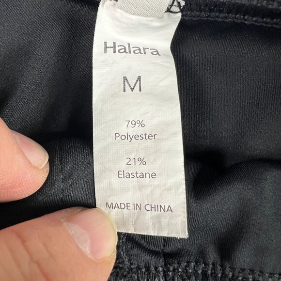 Halara Flex Pants Women's 28x29* High Waisted Straight Black Stretch Work Tag M - Picture 7 of 16